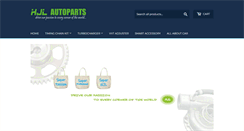 Desktop Screenshot of hjlautoparts.com